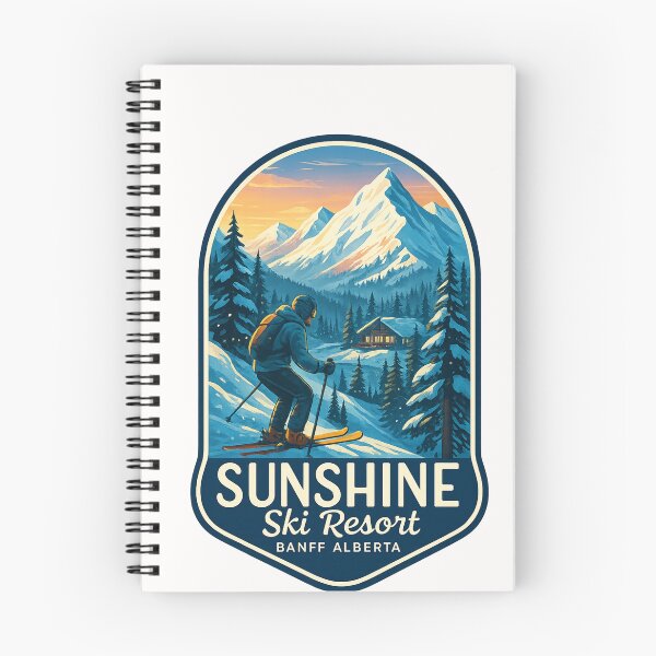 Item preview,  Sunshine Village Slopes and Lodge, Canadian Rockies, Banff National Park designed and sold by Places On Earth.
