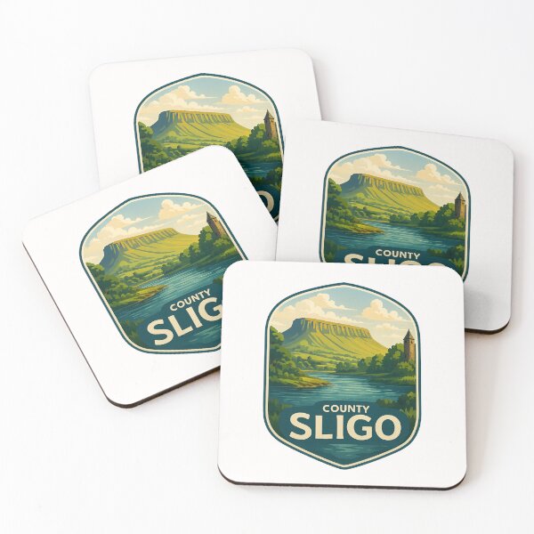 Item preview,  County Sligo Benbulben Mountain and River Landscape, Ireland designed and sold by Places On Earth.