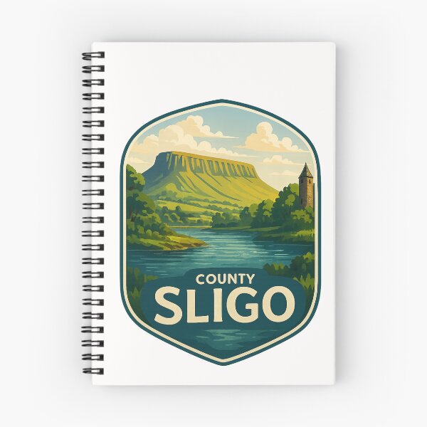 Item preview, County Sligo Benbulben Mountain and River Landscape, Ireland designed and sold by Places On Earth.