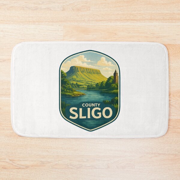Item preview,  County Sligo Benbulben Mountain and River Landscape, Ireland designed and sold by Places On Earth.