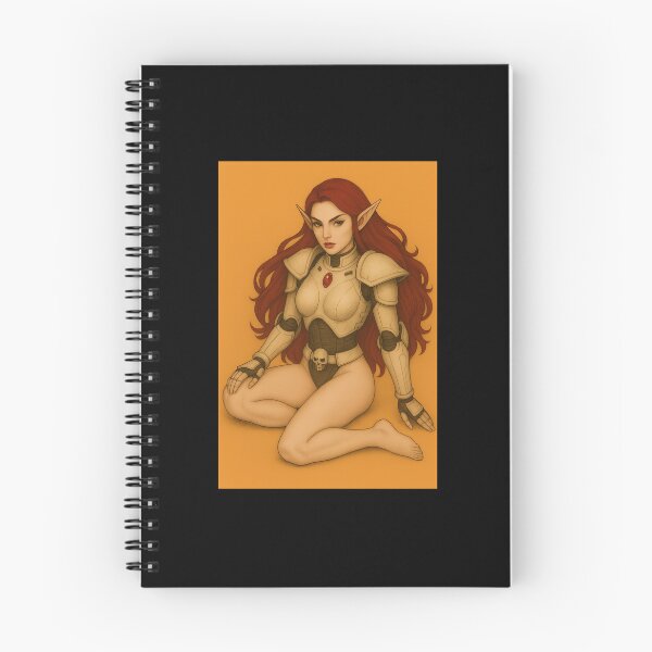 Item preview, Aeldari Howling Banshee Pin-up Girl Cute Warrior designed and sold by SilkPinupStudio.