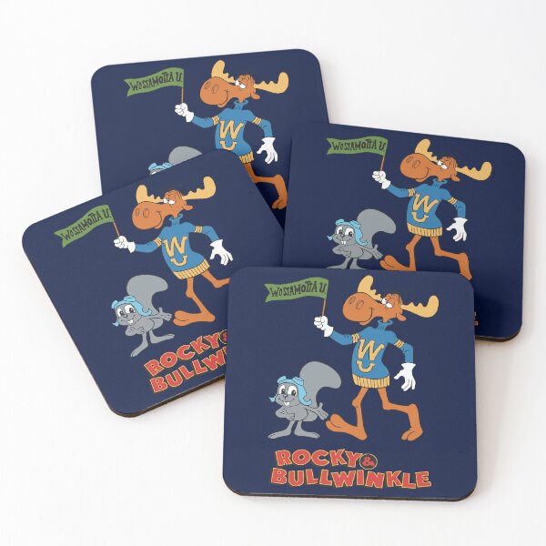 Item preview, Rocky and Bullwinkle - Saturday Morning Cartoon - Classic Cartoon designed and sold by CalroStudiio.