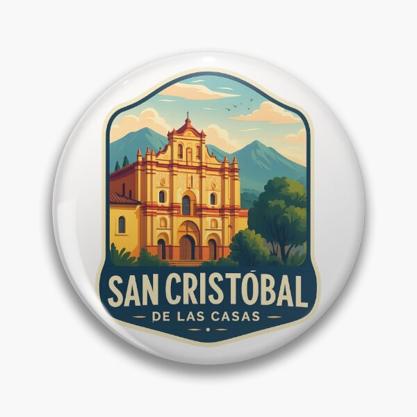 Item preview,  San Cristóbal de las Casas Cathedral and Highland Mountains, Chiapas, Mexico designed and sold by Places On Earth.