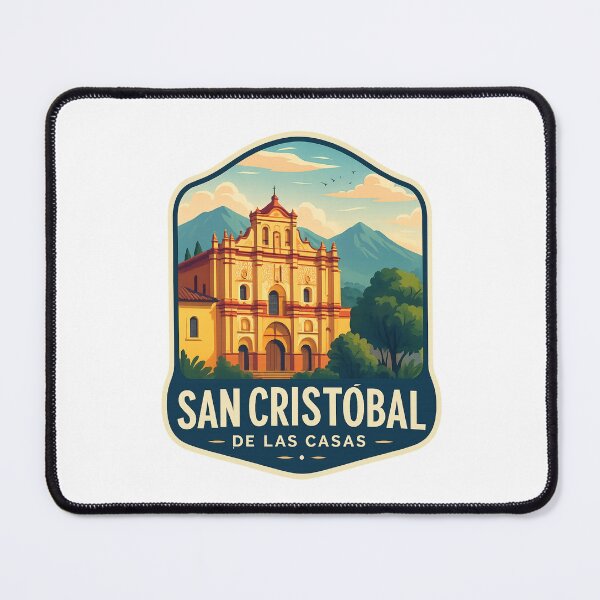 Item preview,  San Cristóbal de las Casas Cathedral and Highland Mountains, Chiapas, Mexico designed and sold by Places On Earth.
