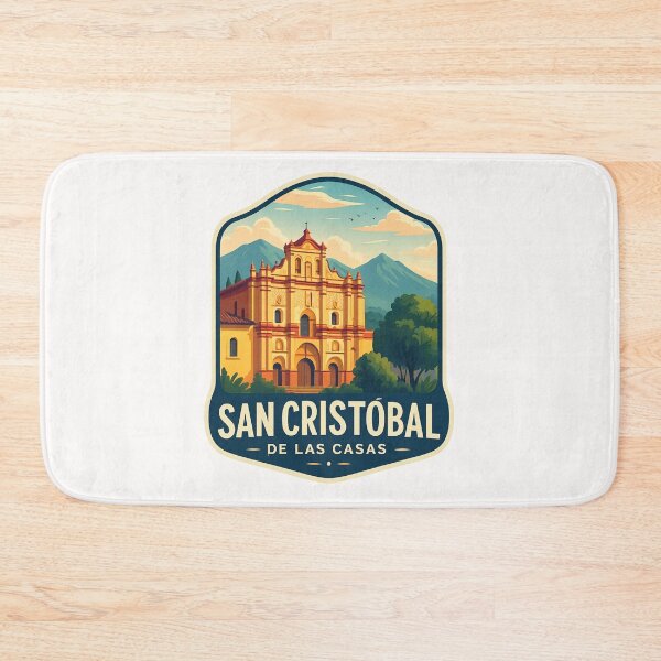 Item preview,  San Cristóbal de las Casas Cathedral and Highland Mountains, Chiapas, Mexico designed and sold by Places On Earth.