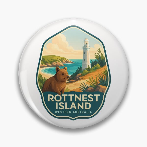 Item preview, Rottnest Island Lighthouse and Quokka, Western Australia designed and sold by Places On Earth.