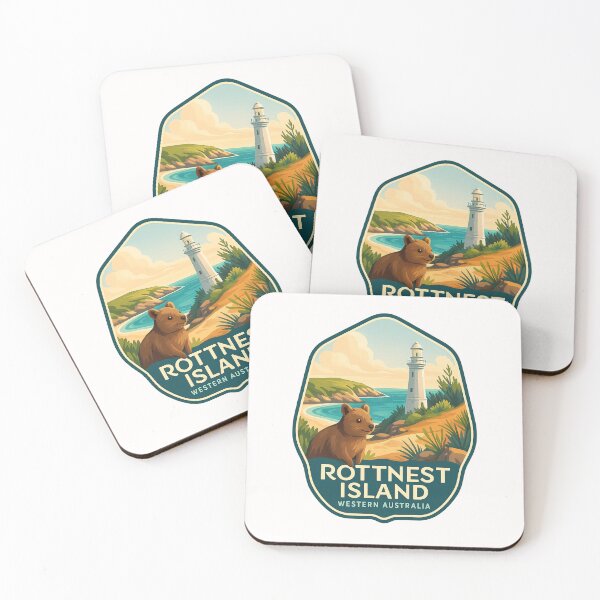 Item preview, Rottnest Island Lighthouse and Quokka, Western Australia designed and sold by Places On Earth.
