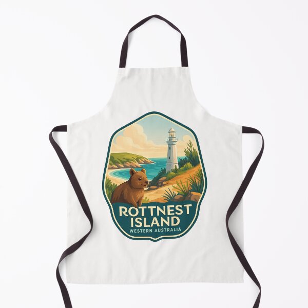 Item preview, Rottnest Island Lighthouse and Quokka, Western Australia designed and sold by Places On Earth.