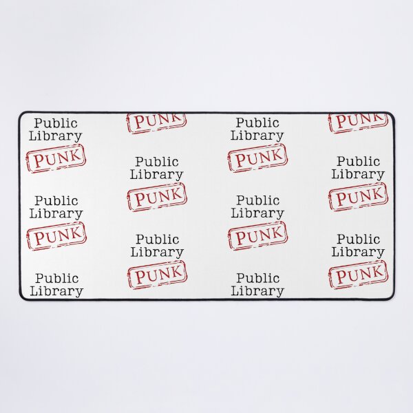 Item preview, Public Library Punk designed and sold by brittfewster.
