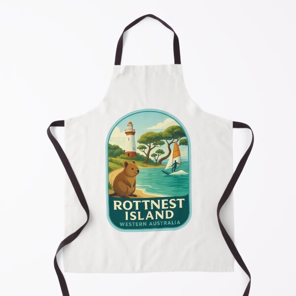 Item preview, Rottnest Island Beach and Windsurfing Scene, Western Australia designed and sold by Places On Earth.