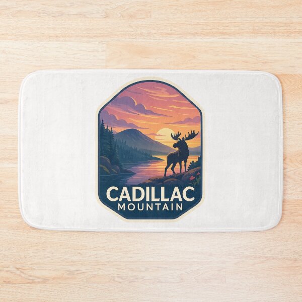 Item preview,  Cadillac Mountain Sunset and Moose Silhouette, Acadia National Park designed and sold by Places On Earth.