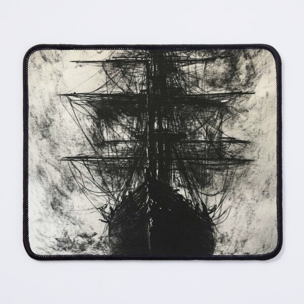 Item preview, abstract painting of a ship designed and sold by Art--J-A-M.