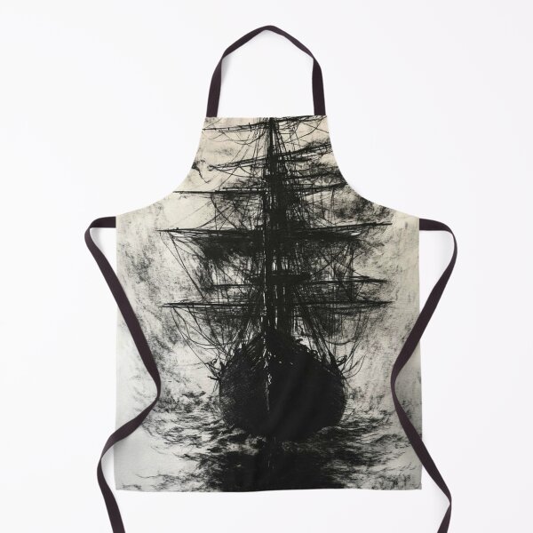 Item preview, abstract painting of a ship designed and sold by Art--J-A-M.