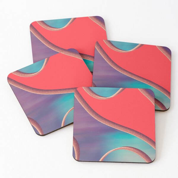 Item preview, Neon Sand Waves designed and sold by MyUkrainianArt.