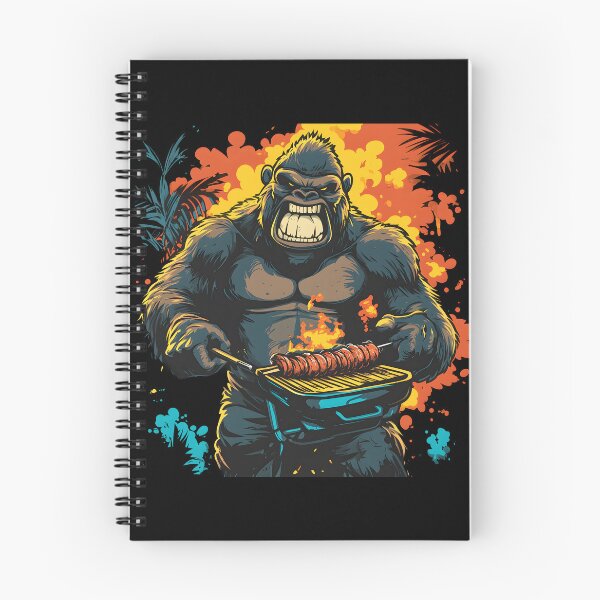 Item preview, Gorilla Barbecuing  designed and sold by ClubVacay.