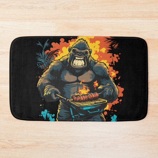 Item preview, Gorilla Barbecuing  designed and sold by ClubVacay.