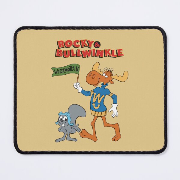 Item preview, Rocky and Bullwinkle - Saturday Morning Cartoon - Classic Cartoon designed and sold by CalroStudiio.