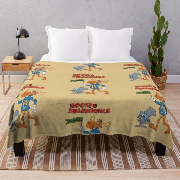 Item preview, Rocky and Bullwinkle - Saturday Morning Cartoon - Classic Cartoon designed and sold by CalroStudiio.