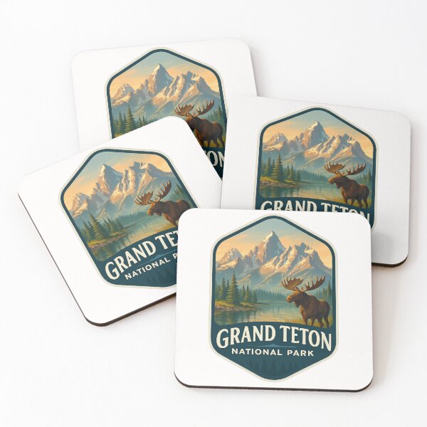 Item preview,  Grand Teton Reflections and Moose by the Water, Wyoming designed and sold by Places On Earth.