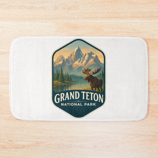Item preview,  Grand Teton Reflections and Moose by the Water, Wyoming designed and sold by Places On Earth.