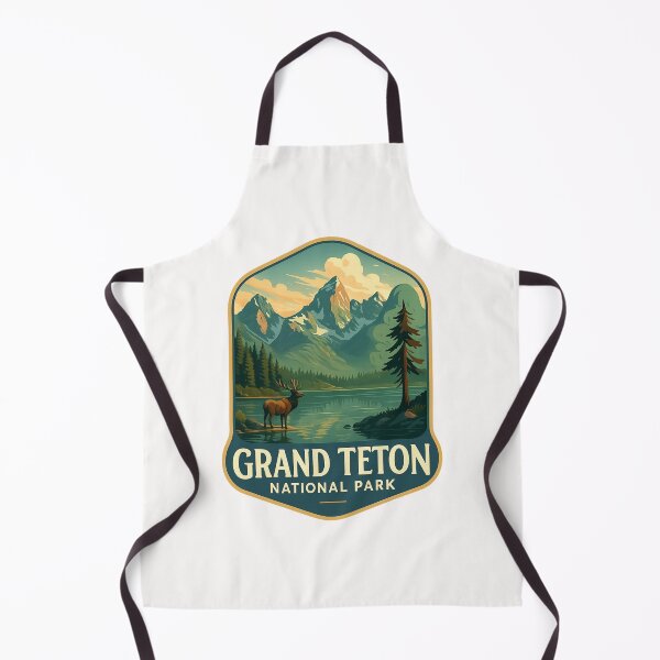 Item preview, Elk and Teton Peaks at Alpine Lake, Grand Teton National Park designed and sold by Places On Earth.