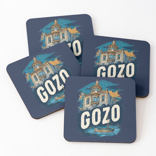Item preview, Gozo Malta motif with historic building and boat – Mediterranean island design designed and sold by Meiersbeste.