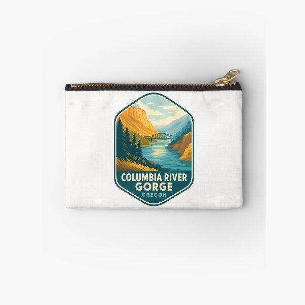 Item preview, Columbia River Gorge Oregon Sunset Over River and Mountains designed and sold by Places On Earth.