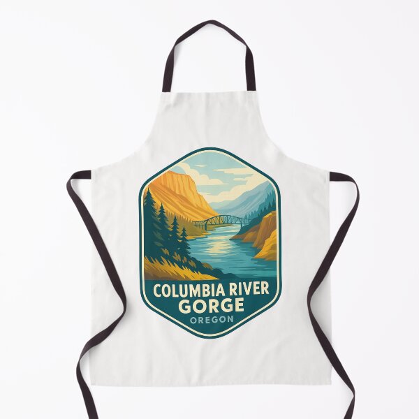 Item preview, Columbia River Gorge Oregon Sunset Over River and Mountains designed and sold by Places On Earth.