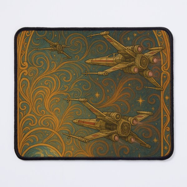 Item preview, Art nouveau Style X-Wing designed and sold by Cozy Trends.