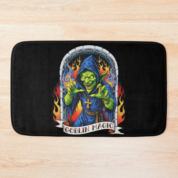 Item preview, Cursed Goblin Wizard - Dark Fantasy Retro designed and sold by CoffinsArt.