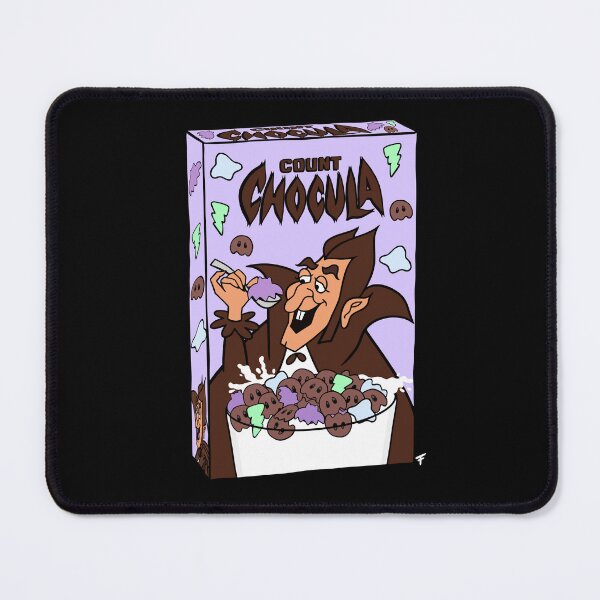 Item preview, Count Chocula Cereal - Black Background  designed and sold by The Abysmall.