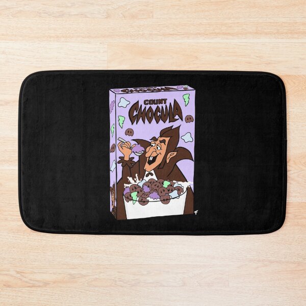 Item preview, Count Chocula Cereal - Black Background  designed and sold by The Abysmall.