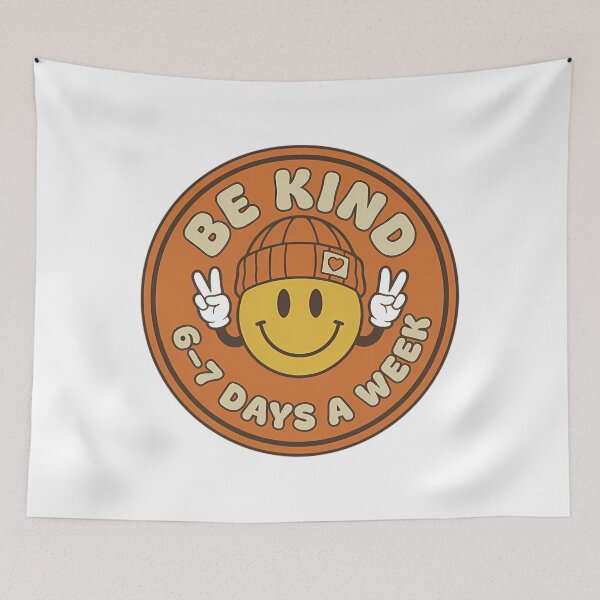 Item preview, Funny Retro Be Kind 6-7 Days A Week - 67 Meme Six Seven Brainrot designed and sold by Mason-Pride.