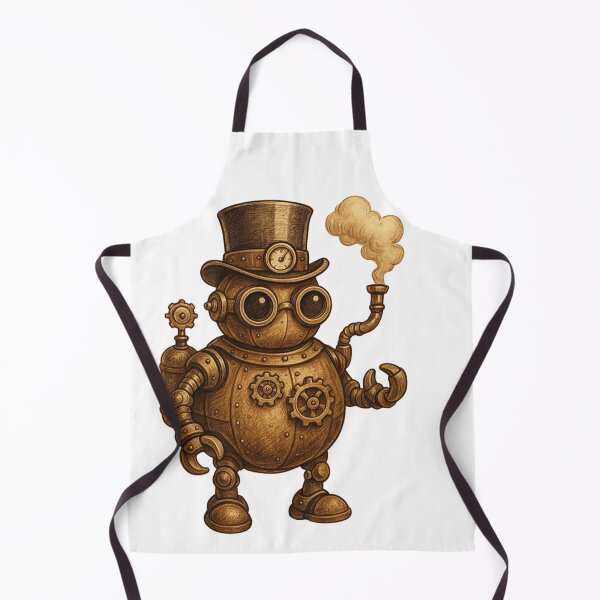 Item preview, Steampunk Gentleman Automaton – Brass Clockwork Robot designed and sold by Papier Atelier Art.