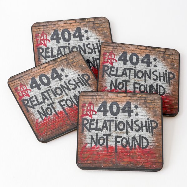 Item preview, 404 Relationship not found designed and sold by FitEnvy.