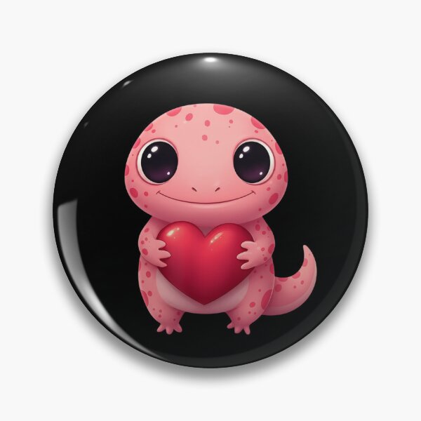 Item preview, Little Pink Lizard Holding A Heart Valentine's Day Lover designed and sold by Gogetgiggles.