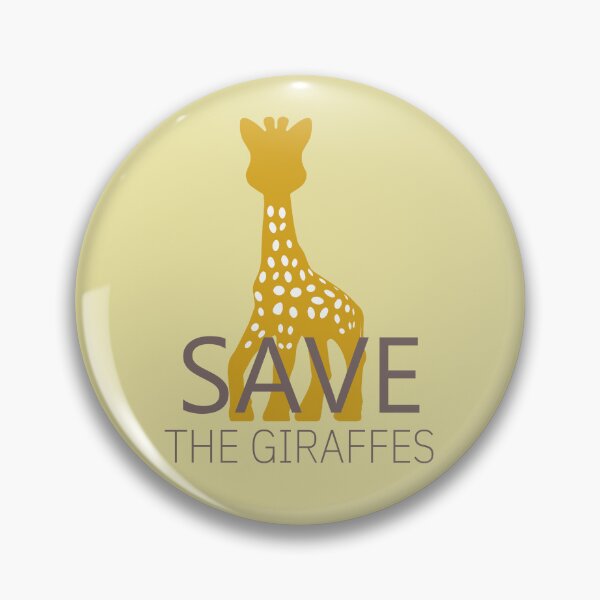 Item preview, Save the giraffes designed and sold by Indepp.