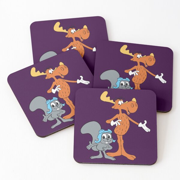 Item preview, Copy of Rocky and Bullwinkle - Saturday Morning Cartoon - Classic Cartoon designed and sold by CalroStudiio.
