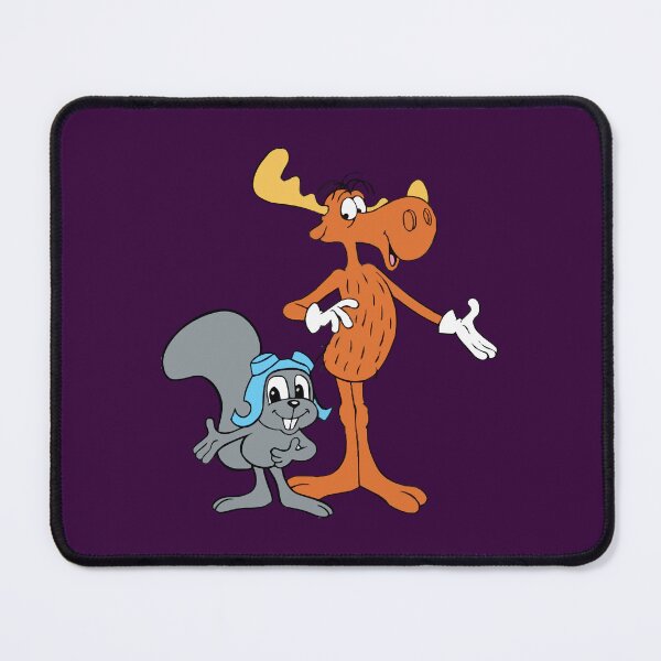 Item preview, Rocky and Bullwinkle - Saturday Morning Cartoon - Classic Cartoon designed and sold by CalroStudiio.