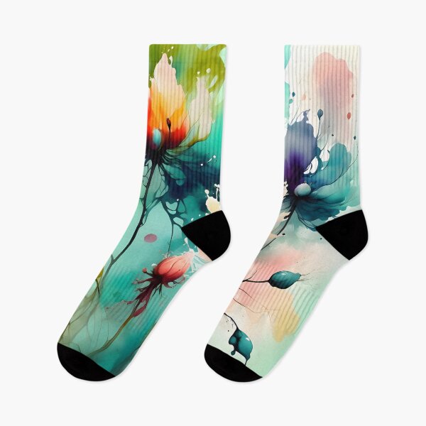 Item preview, Vibrant Abstract Bloom Explosion – Colorful Floral Artwork designed and sold by PrintandJoy.