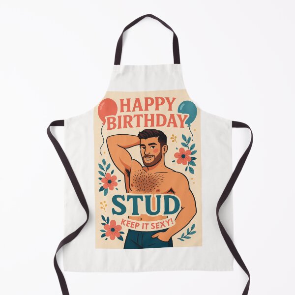 Item preview, Happy Birthday Stud – Sexy Gay Greeting designed and sold by Places On Earth.