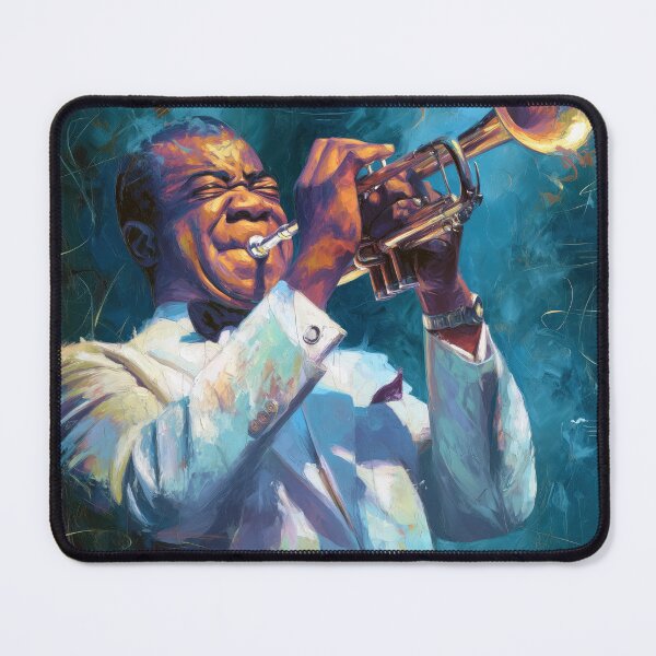 Item preview, Louis Armstrong Art, Gift, Lover, Music, Colorful designed and sold by jmgstore.