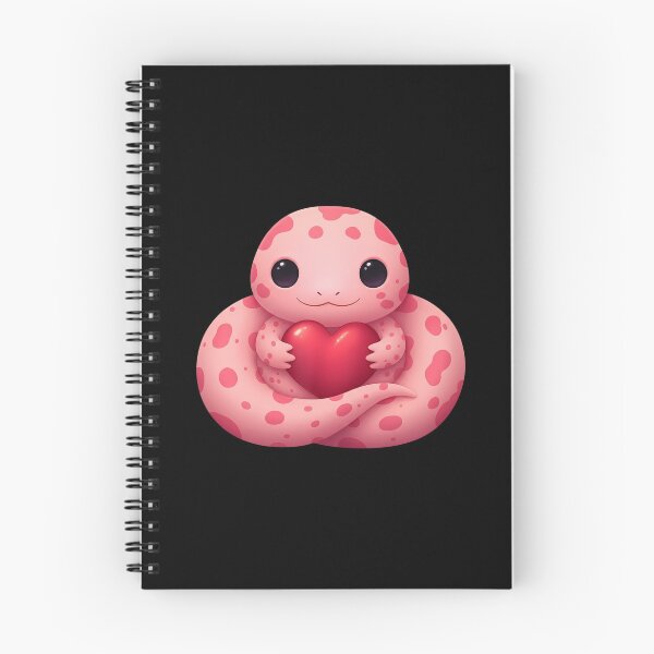 Item preview, Cute Pink Snake Holding a Heart Valentine's Day Lover designed and sold by Gogetgiggles.