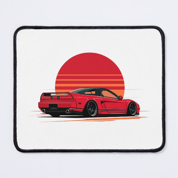 Item preview, Acura NSX classic Red Summer illustration designed and sold by blackdogshop.