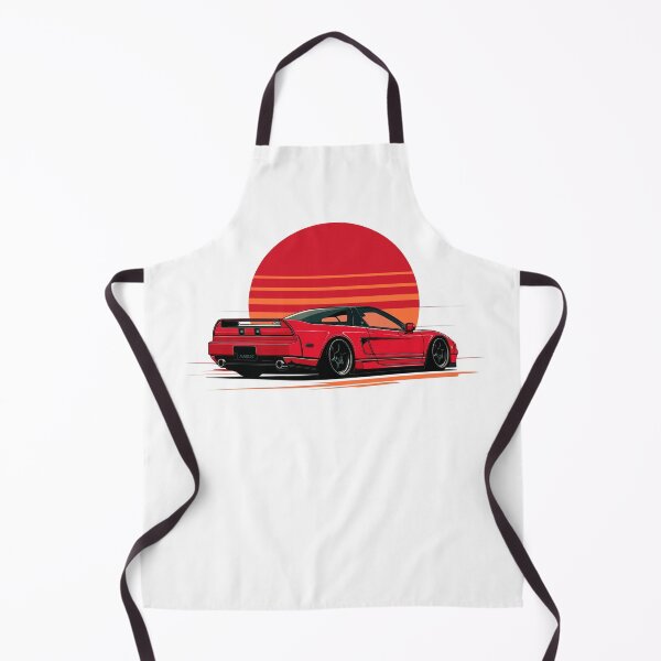 Item preview, Acura NSX classic Red Summer illustration designed and sold by blackdogshop.