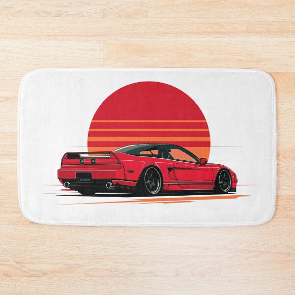Item preview, Acura NSX classic Red Summer illustration designed and sold by blackdogshop.