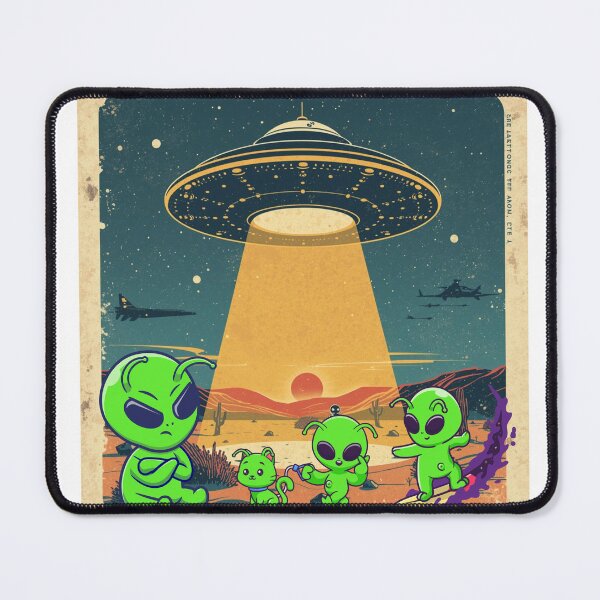 Item preview, vintage sci-fi UFO beaming light designed and sold by tsintsinshop.