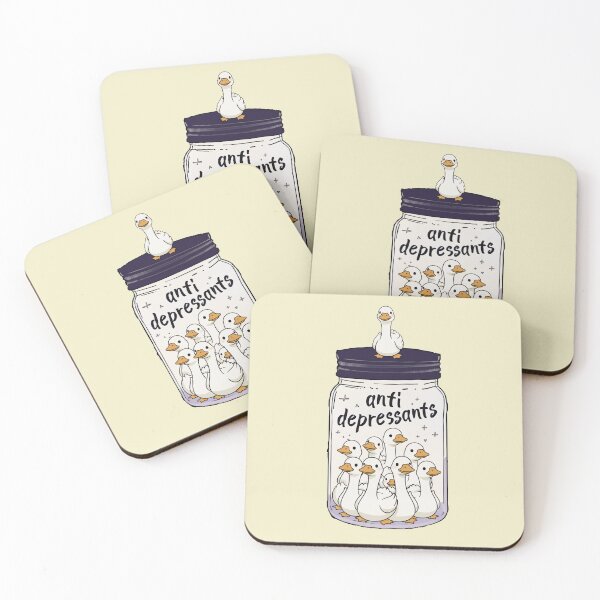 Item preview, Funny Goose Anti Depressant Jar Animal Lover Zoo Boys Girls Kids designed and sold by rafaeltto.