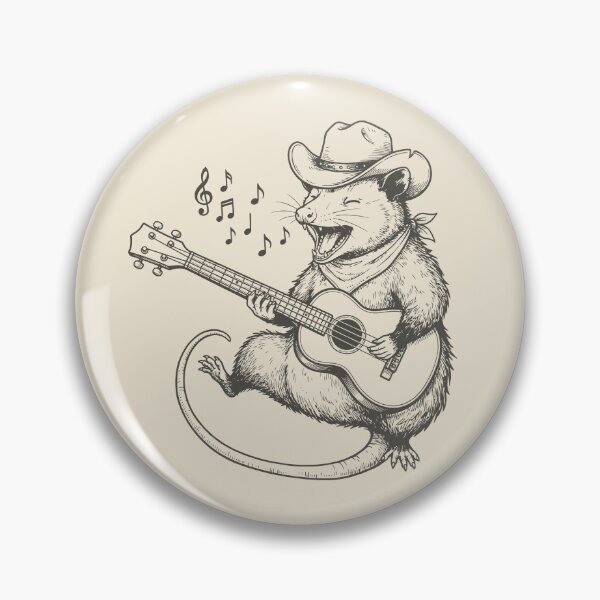 Item preview, Cowboy Possum Ukulele Player Western Music designed and sold by Y-Vibes.