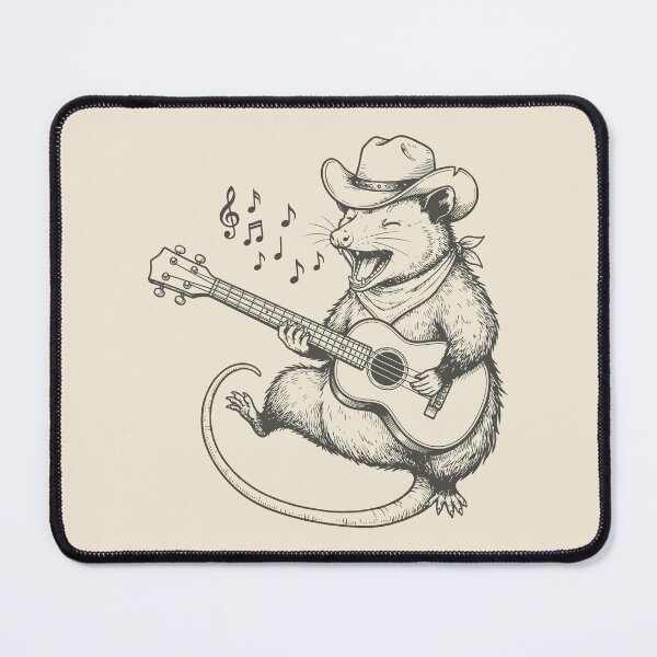 Item preview, Cowboy Possum Ukulele Player Western Music designed and sold by Y-Vibes.